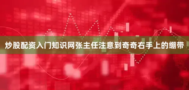 炒股配资入门知识网张主任注意到奇奇右手上的绷带